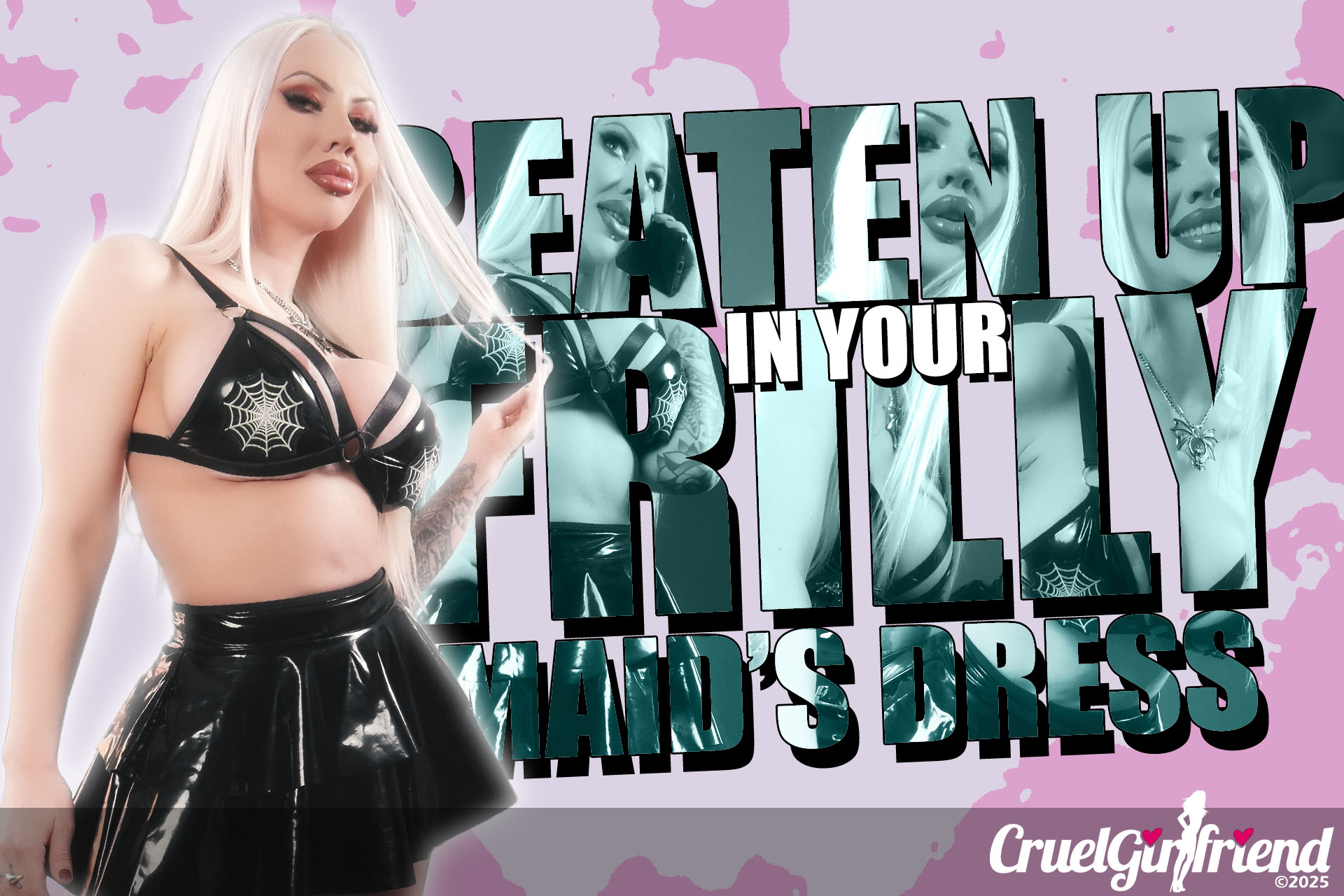 Beaten Up In Your Frilly Maid's Dress